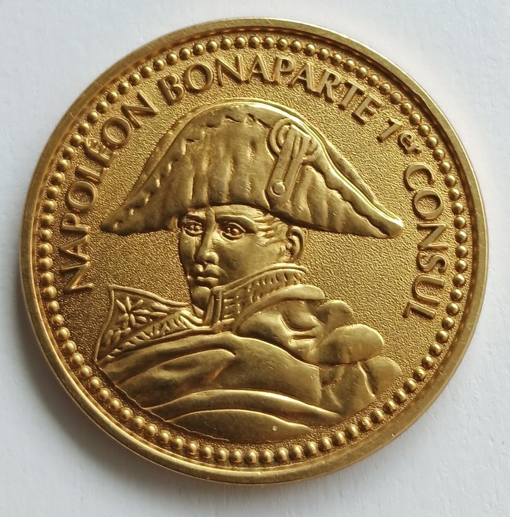 médaillon .Branze Napoléon.Bonaporte., Enlèvement