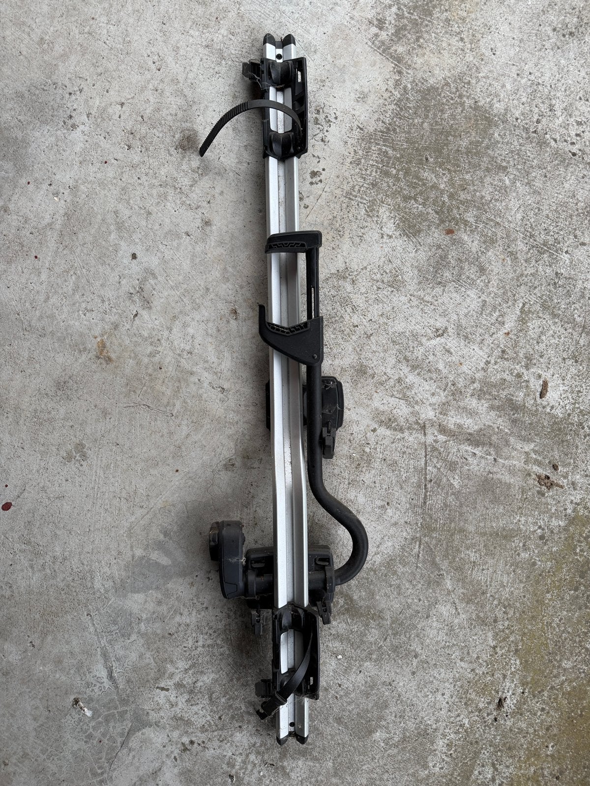 Thule fietsdrager, Ophalen