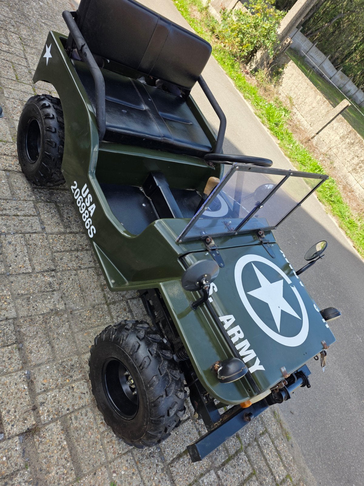 mini jeep 125cc, Motos, 1 cylindre, 125 cm³, Jusqu'à 11 kW