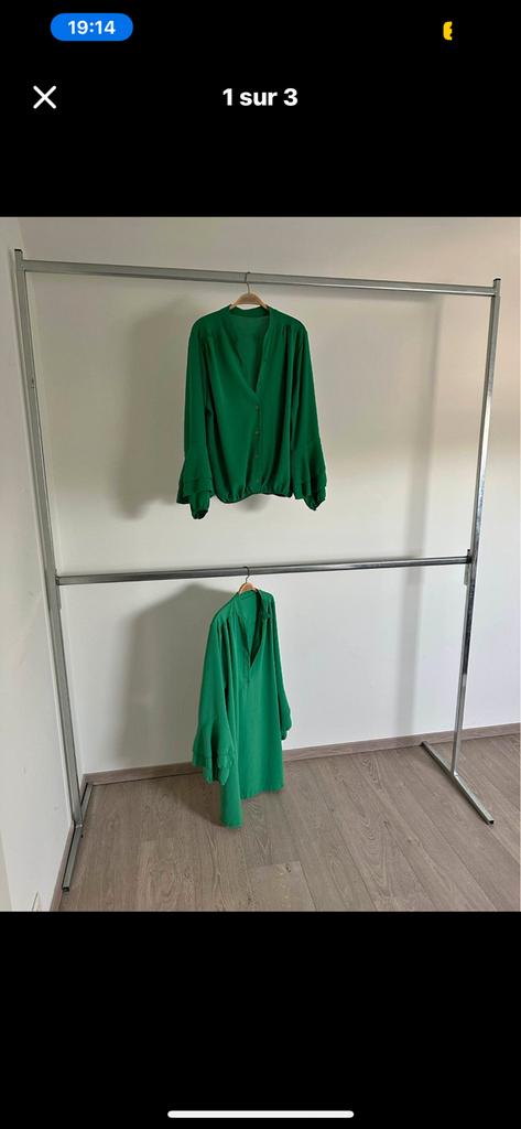 Tringle professionnelle 2etages, Enlèvement ou Envoi, Comme neuf