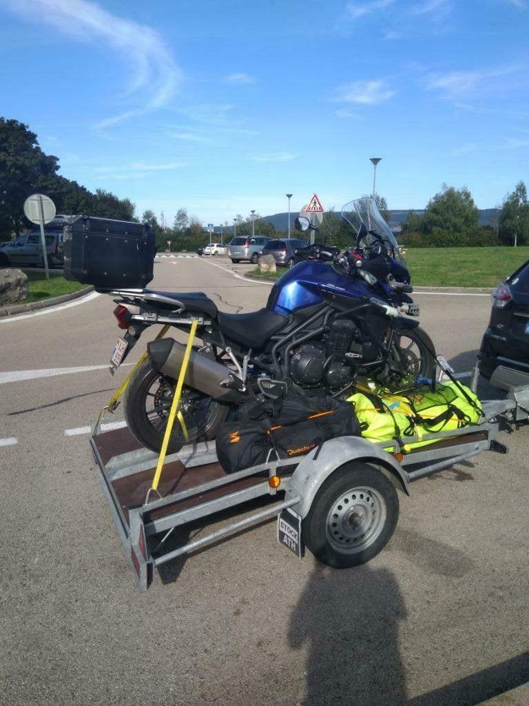 location moto plateau 1 rail MOTO - Région TOURNAI, Motos, Enlèvement, Utilisé