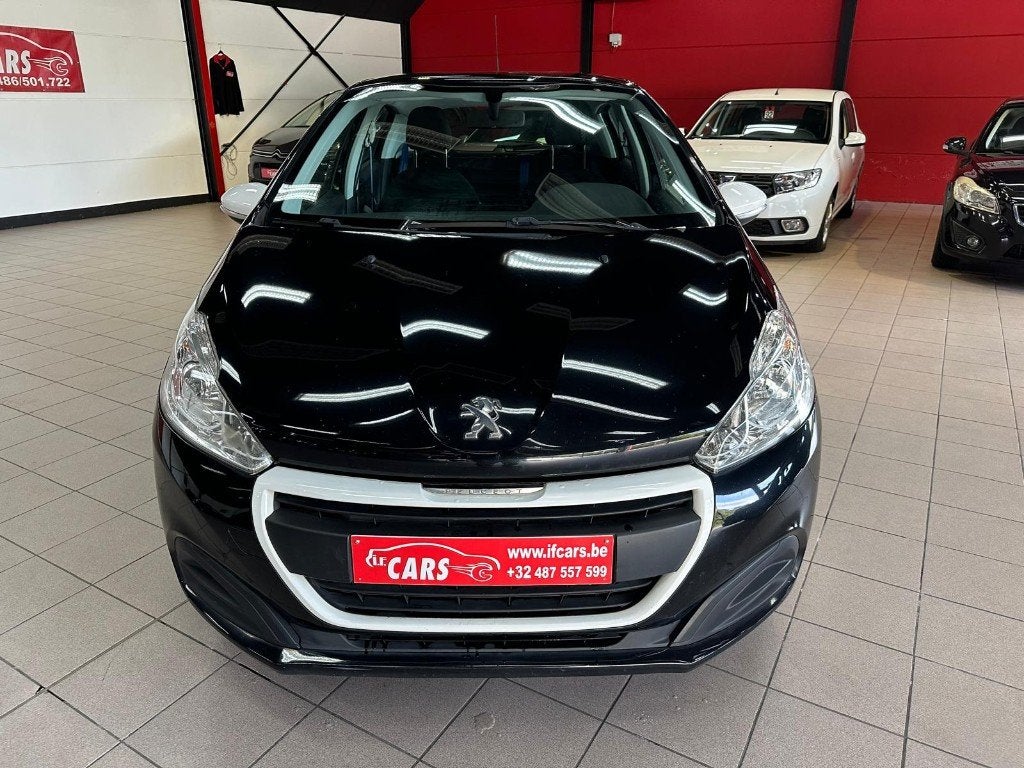 Peugeot 208*1Ste Eigenaar*Euro6*Airco*USB/AUX/BLUETOOTH, Auto's, Stof, Euro 6, 4 cilinders, Zwart