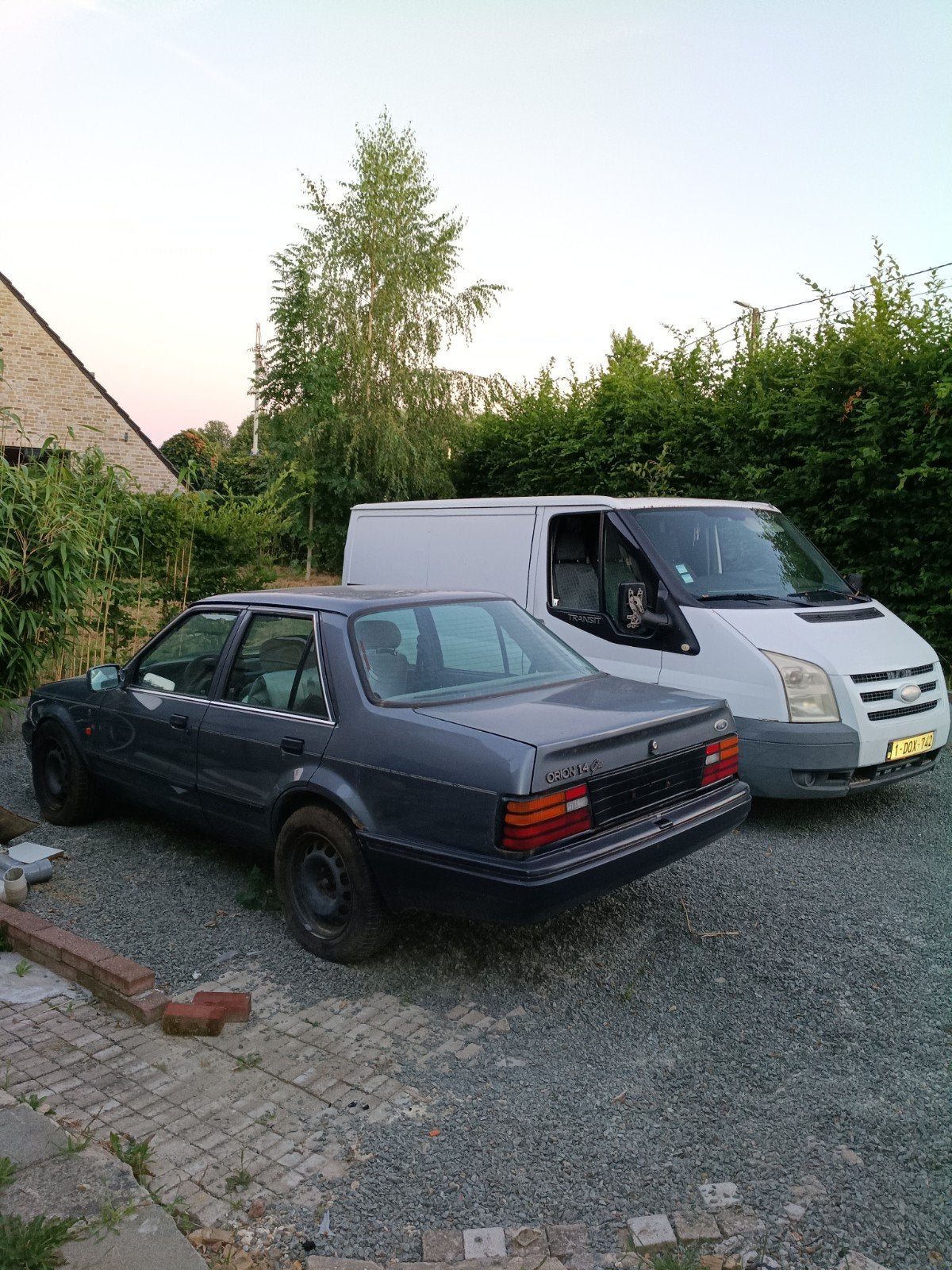 Ford orion, Ophalen