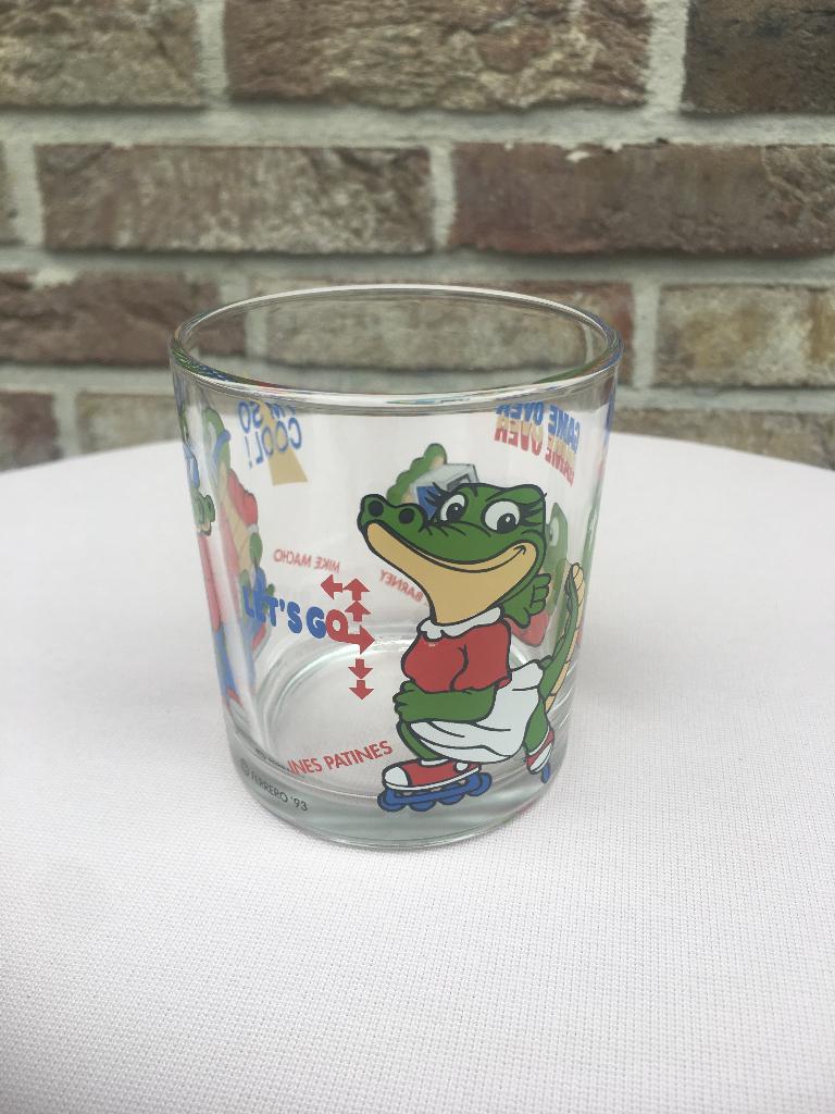 NIEUW KINDER GLAASJE KROKODIL, Verzamelen, Ophalen of Verzenden, Nieuw, Overige soorten, Overige typen