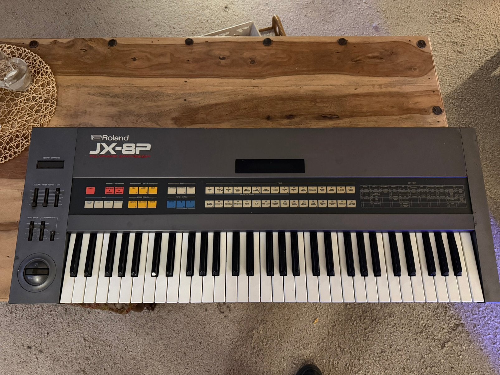 Roland jx-8p goede staat, Muziek en Instrumenten, Synthesizers, Ophalen, Zo goed als nieuw, Roland