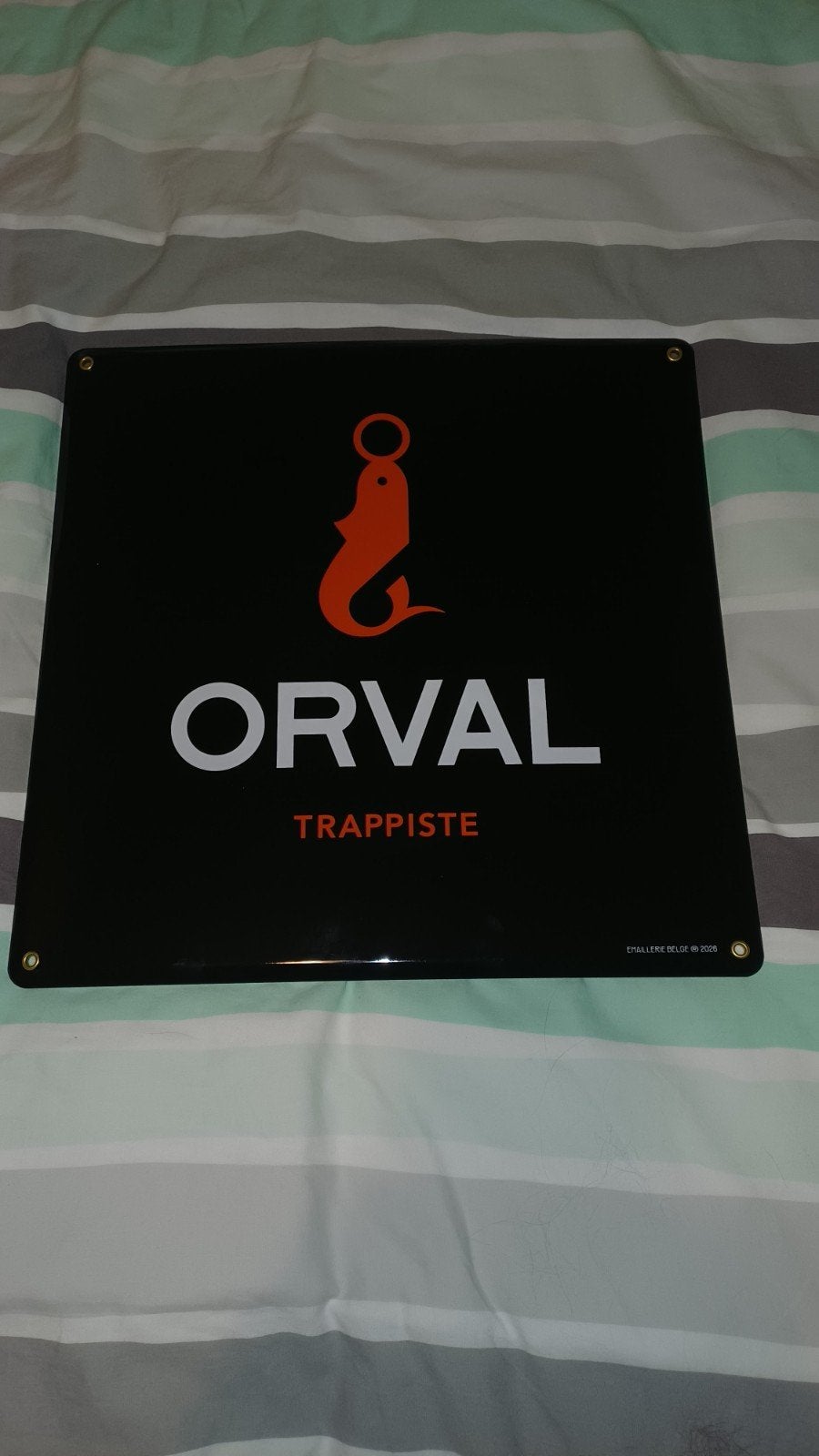 plaque émaillée orval, Collections, Enlèvement ou Envoi, Neuf