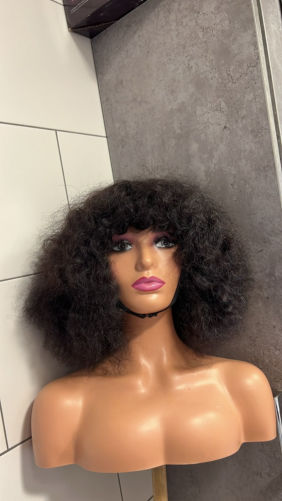 Perruque cheveux Afro naturel, Bijoux, Sacs & Beauté, Beauté | Soins des cheveux, Enlèvement ou Envoi, Neuf