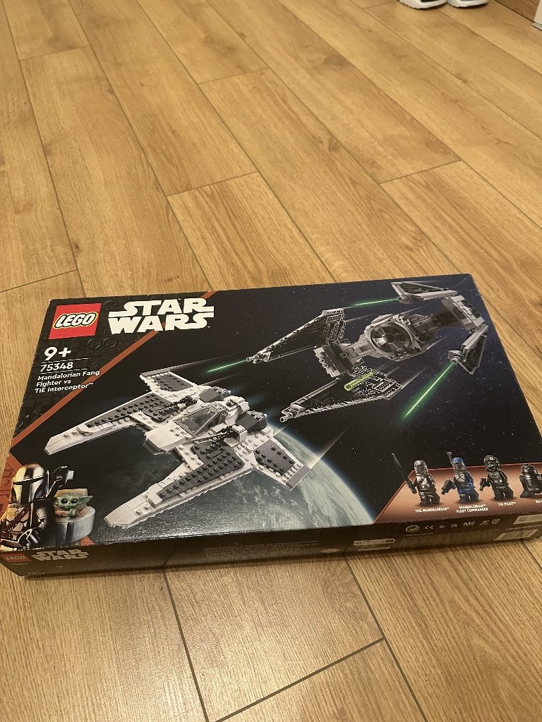 Lego Star Wars Mandalorian Fang Fighter vs. TIE Interceptor, Star Wars, Lego, Ophalen of Verzenden, Zo goed als nieuw