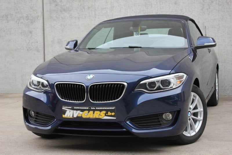 BMW 218i Cabrio, Euro 6, Entreprise, Cabriolet, Boîte manuelle
