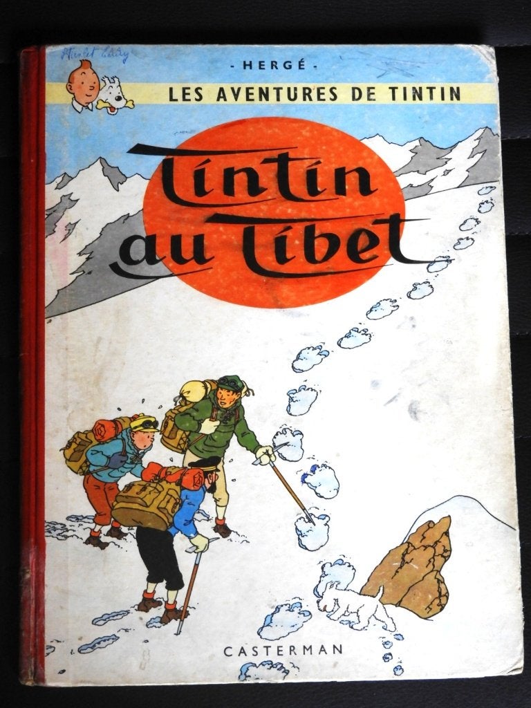 Tintin au Tibet : EO, Livres, BD, Une BD, Enlèvement ou Envoi, Utilisé, Hergé.