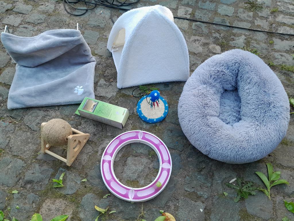 Complete set kattenspullen, Dieren en Toebehoren, Katten-accessoires, Ophalen, Gebruikt