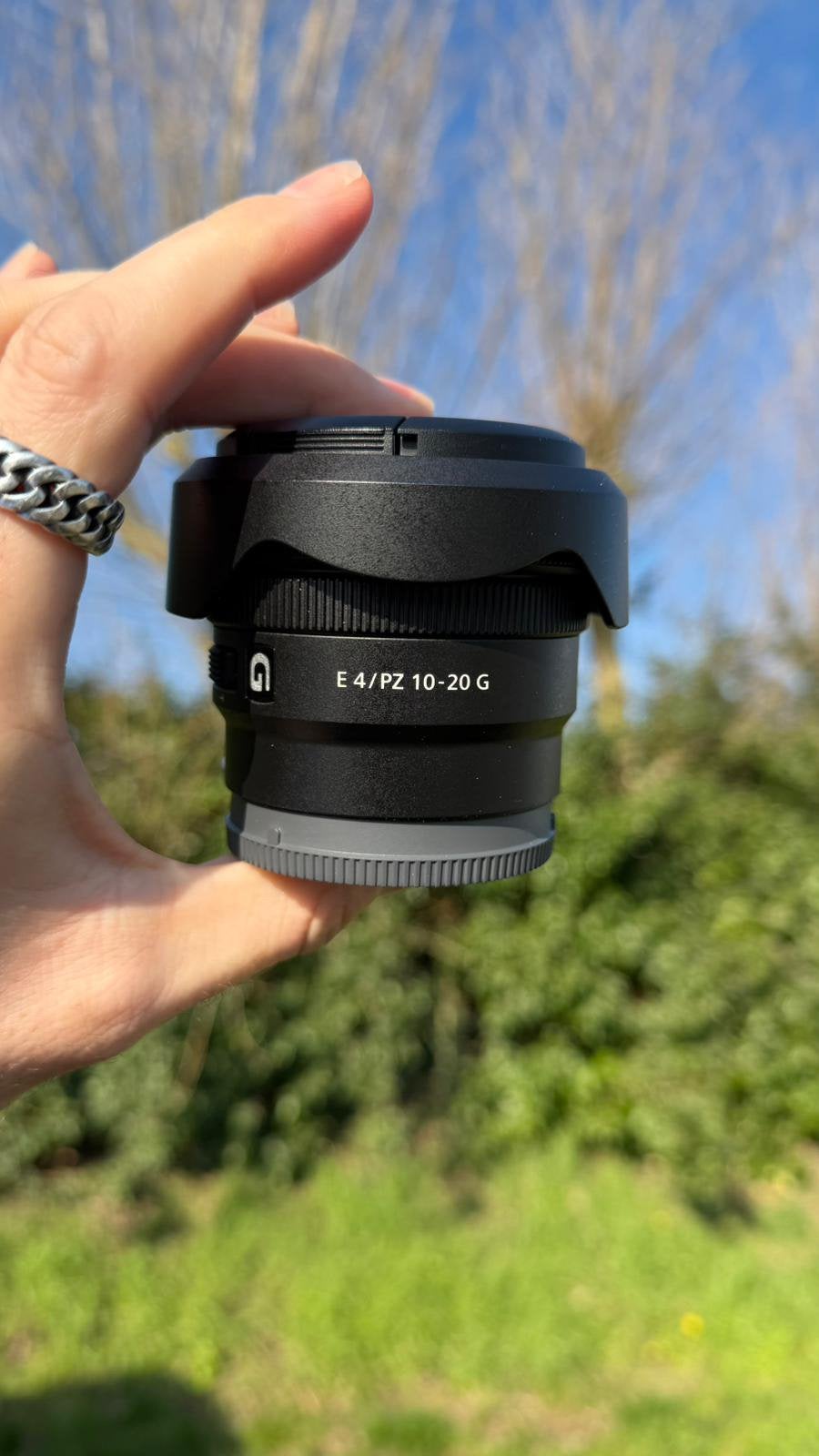 Sony E PZ 10-20mm F4 G lens- 1maal gebruikt, Enlèvement, Comme neuf