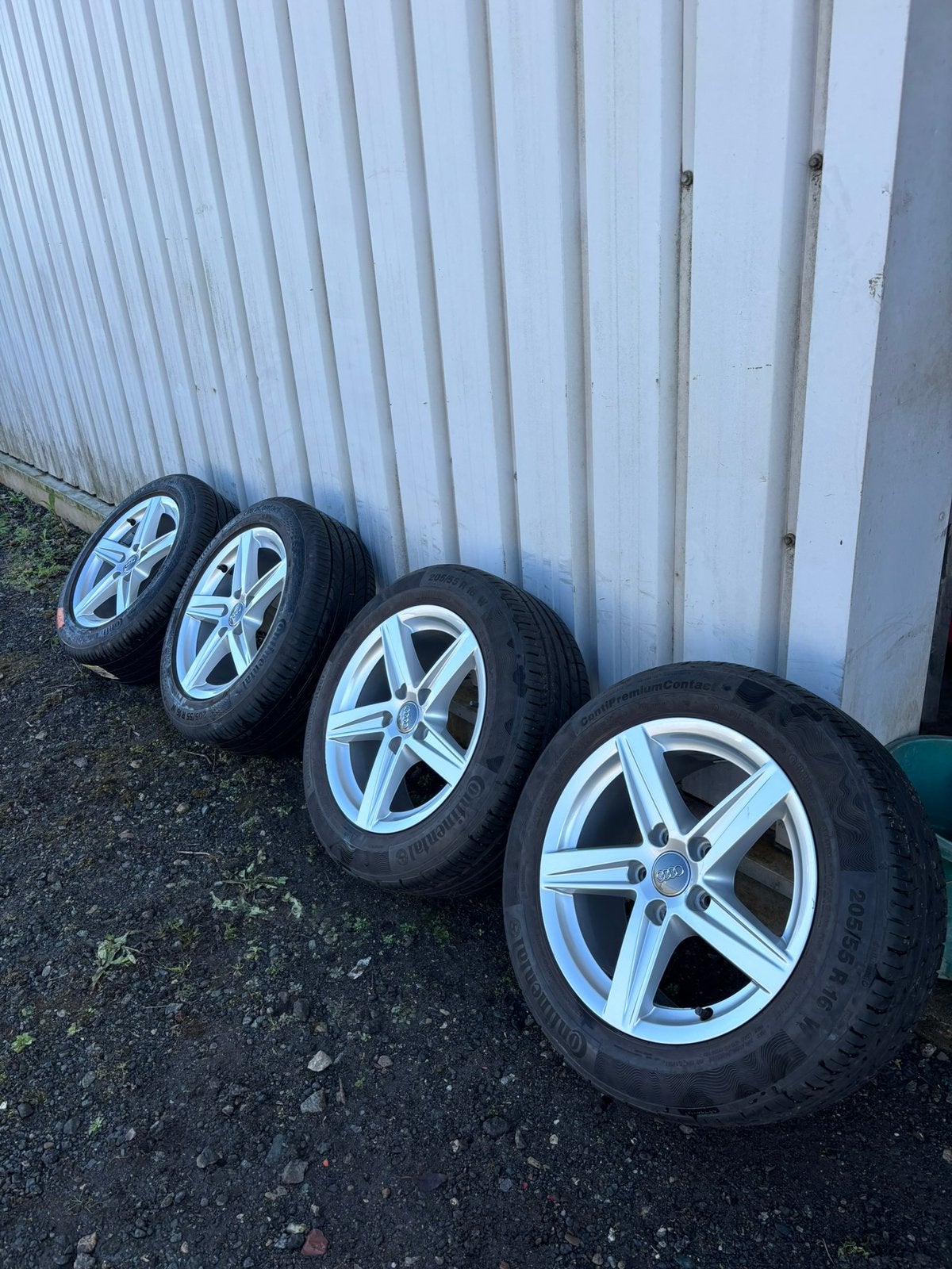 Jantes Audi 16p, Autos : Pièces & Accessoires, Pneus & Jantes, Enlèvement, Pneu(s)