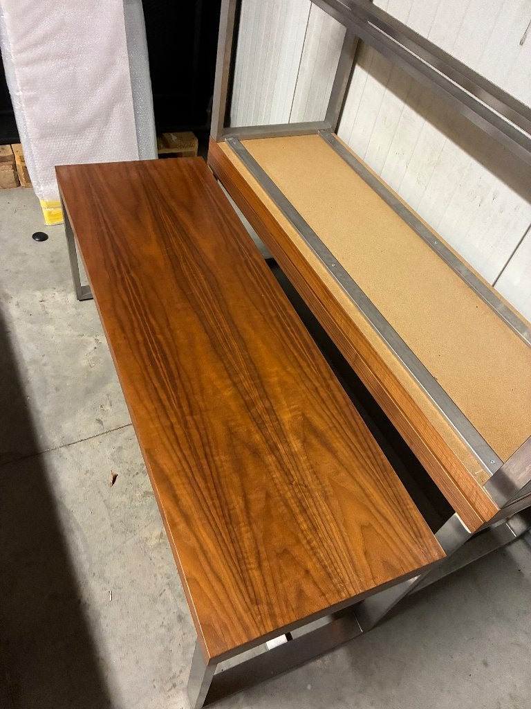 Bank, Huis en Inrichting, Ophalen, Minder dan 75 cm, Zo goed als nieuw, Rechte bank