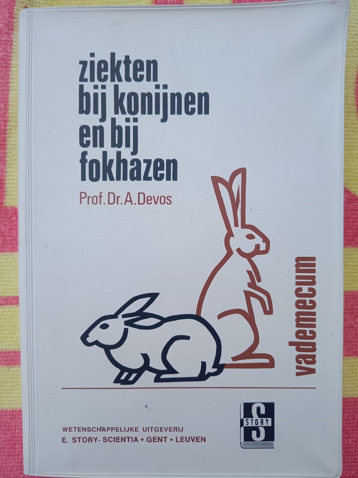 Ziekten bij konijnen en fokhazen,Prof A Devos, Dieren en Toebehoren, Verzenden