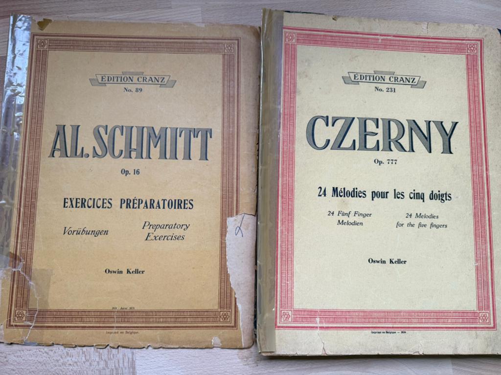Authentieke muziekboeken, Ophalen