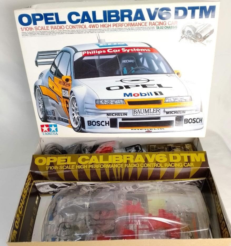 Tamiya OPEL CALIBRA MODELBOUW 1:10, Hobby en Vrije tijd, Modelbouw | Auto's en Voertuigen, Ophalen of Verzenden, Tamiya