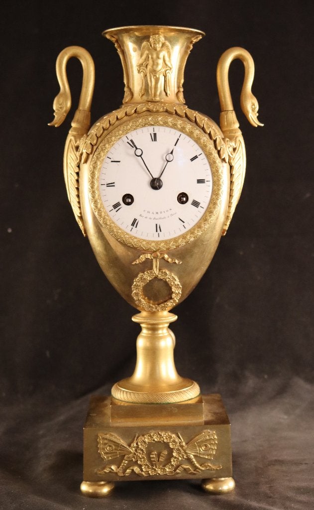 Pendule à vase français antique, Antiquités & Art, Enlèvement ou Envoi