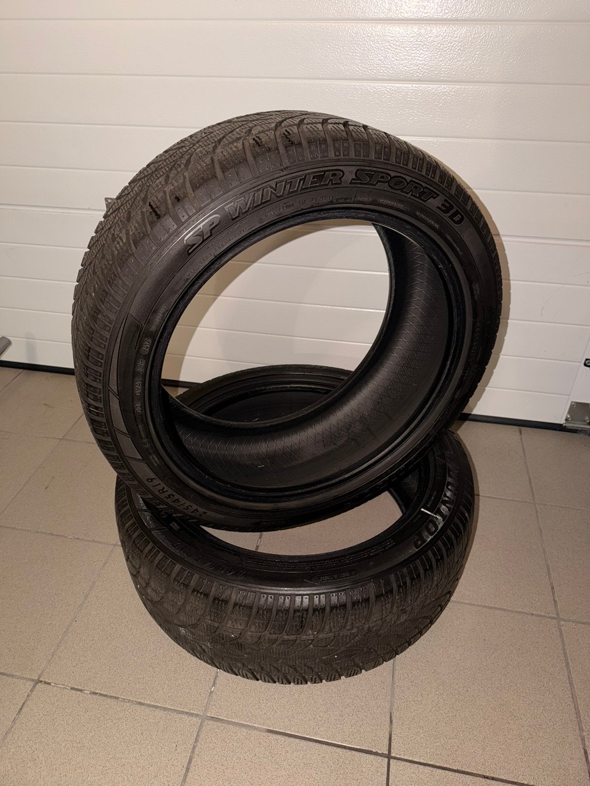 Dunlop SP WinterSport 3D NIEUWSTAAT!, Auto-onderdelen, Banden en Velgen, Ophalen, Winterbanden, Band(en)