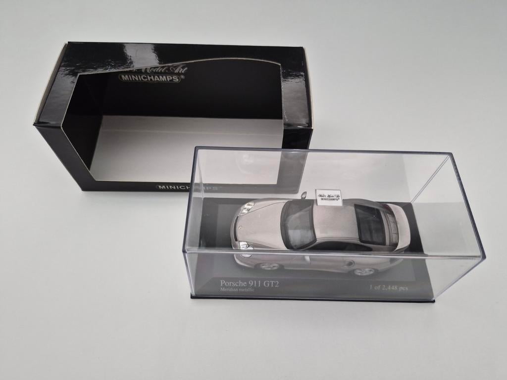 Minichamps 1/43 Porsche 911 GT2 430 060125, Ophalen of Verzenden, Zo goed als nieuw, Auto, MiniChamps
