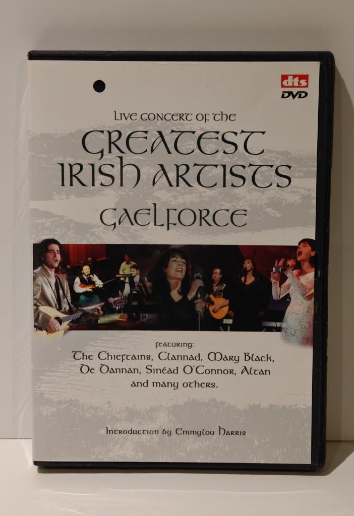 DVD Live Concert the Greatest Irish Artists Gael Force 1997, Tous les âges, Enlèvement ou Envoi, Comme neuf, Musique et Concerts