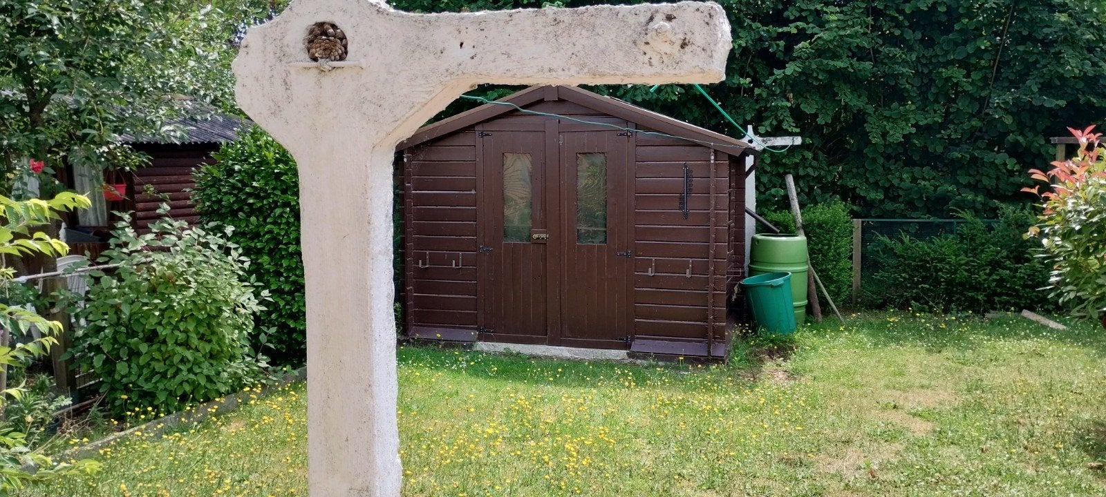 Tuinhuis gratis, Gebruikt, Minder dan 200 cm, Hout, Ophalen