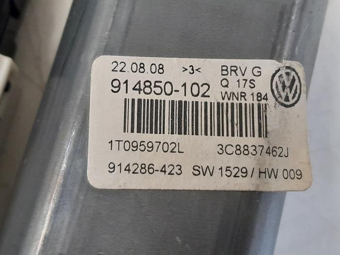 Moteur de vitre portière d'un Volkswagen Passat, Volkswagen, -, 3 mois de garantie, Utilisé