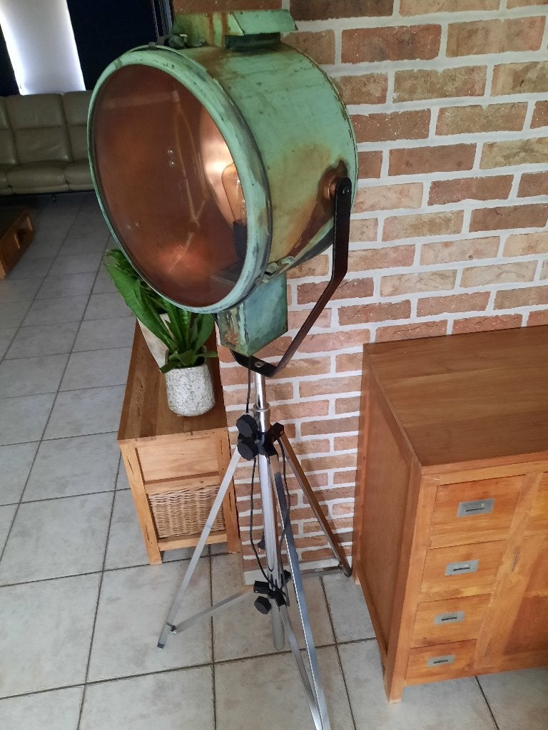 Lampadaire industriel/lampe de navire, Enlèvement, Utilisé, 200 cm ou plus