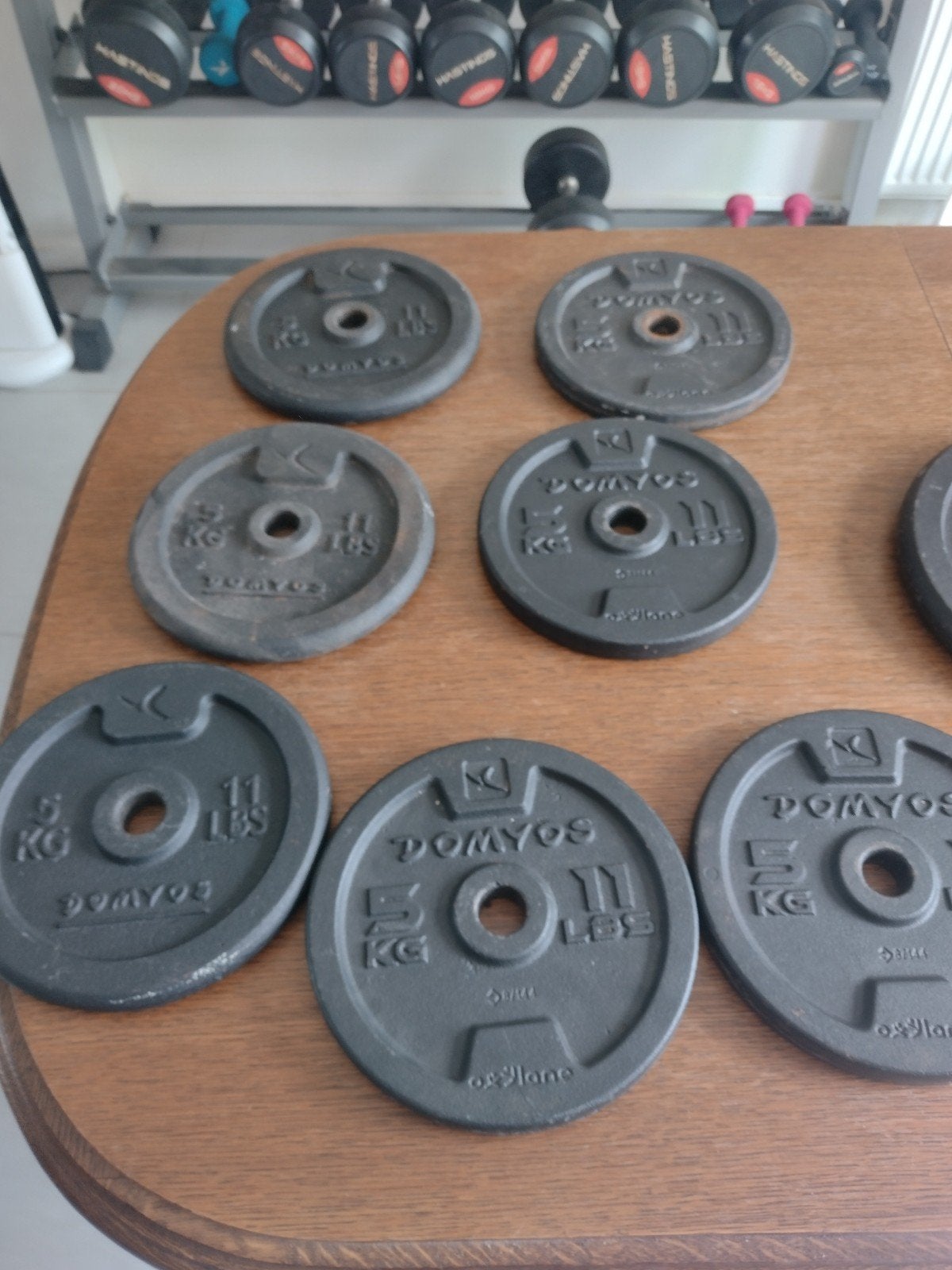 Plaques de poids de 5 kg, Enlèvement, Plaques d'haltères