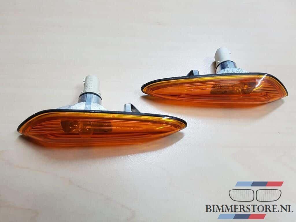 BMW E46 Set zijknipperlichten oranje l+r sedan en touring 63, Auto-onderdelen, -, -, Nieuw, Ophalen of Verzenden