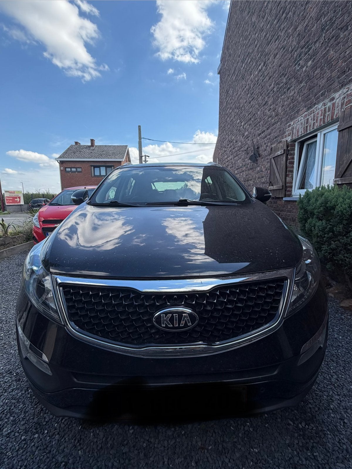 Kia Sportage 2015, Auto's, Kia, Zwart, 4 cilinders, 1685 cc, Zwart