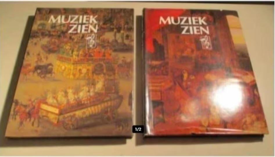 2 Mooie Boeken - Muziek zien - deel 1 en 2, Boeken, Ophalen of Verzenden, Zo goed als nieuw