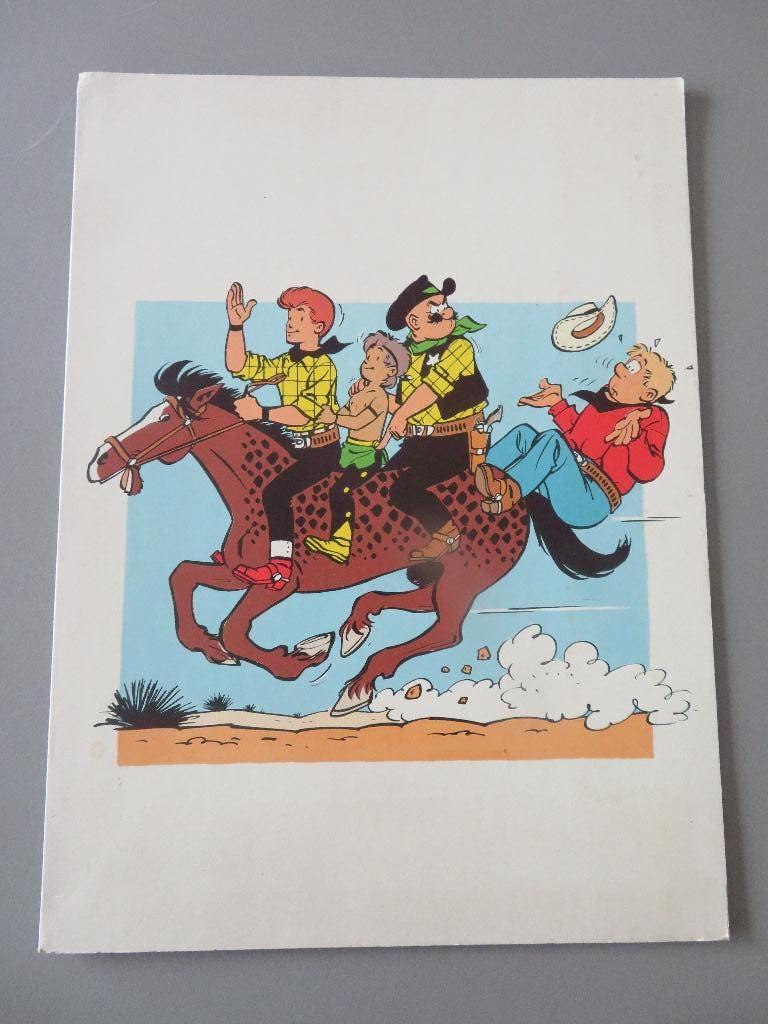 vintage verzamelmapje A4 strip Chick Bill Lombard, Verzamelen, Ophalen of Verzenden, Overige figuren, Zo goed als nieuw, Overige typen