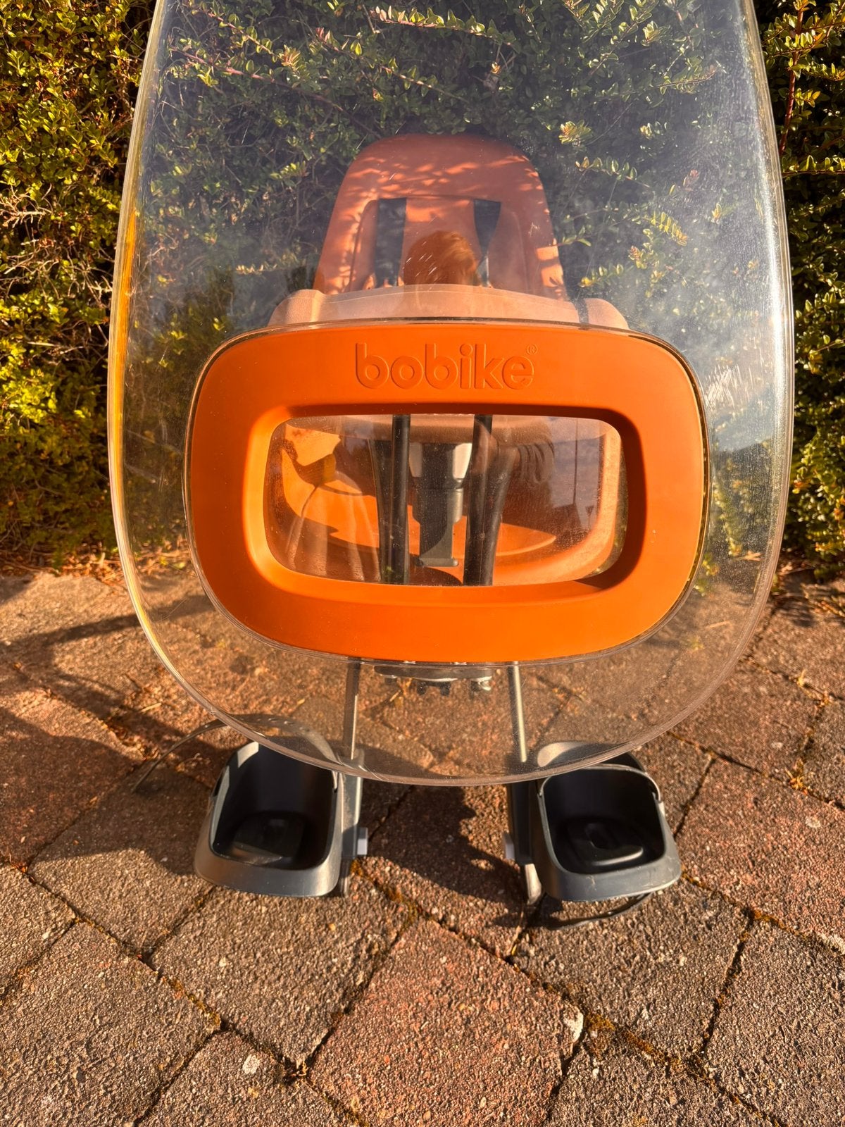 Bobike Mini fietstoeltje voor + windscherm, Fietsen en Brommers, Ophalen