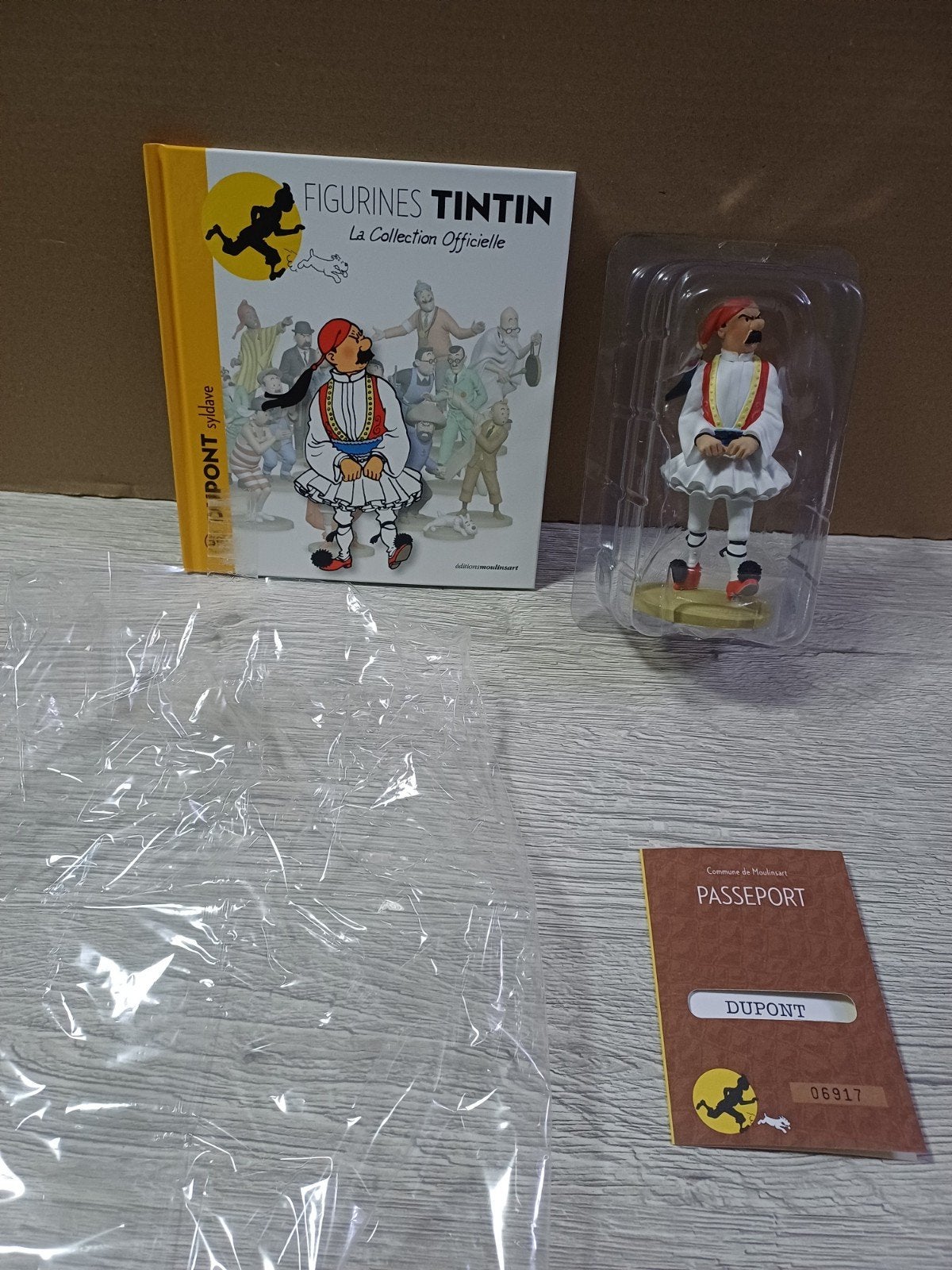 Figurine Dupont 59 Tintin, Collections, Enlèvement ou Envoi, Tintin, Comme neuf, Statue ou Figurine