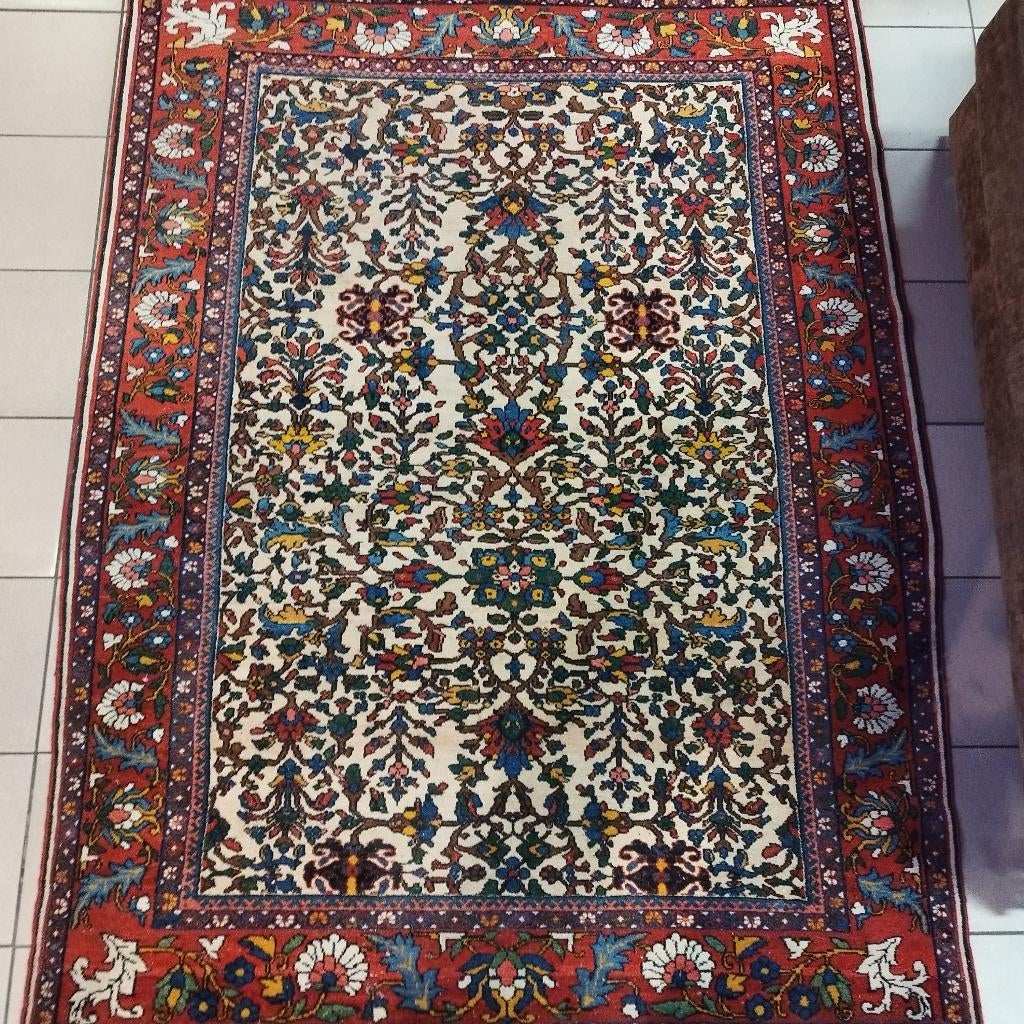 Tapis iranien d'origine, Oriental, Utilisé, Multicolore, Enlèvement