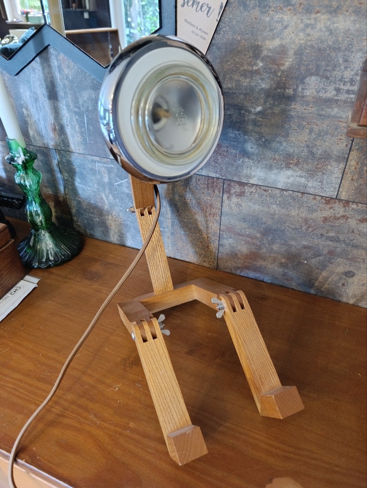 M. WATTSON Lampe de table originale  Piffany, Hobby & Loisirs créatifs, Loupes & Lampes loupes, Enlèvement ou Envoi