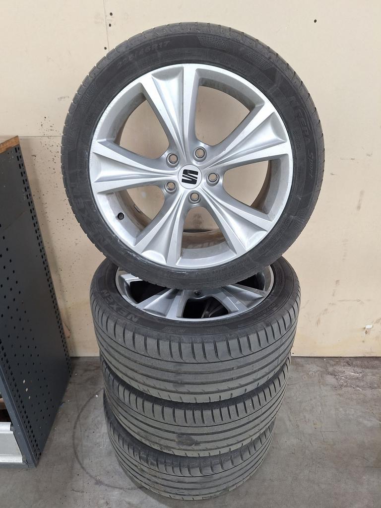 Seat Leon Zomerset 17 Inch Origineel, Pneus et Jantes, -, Véhicule de tourisme, Pneus été