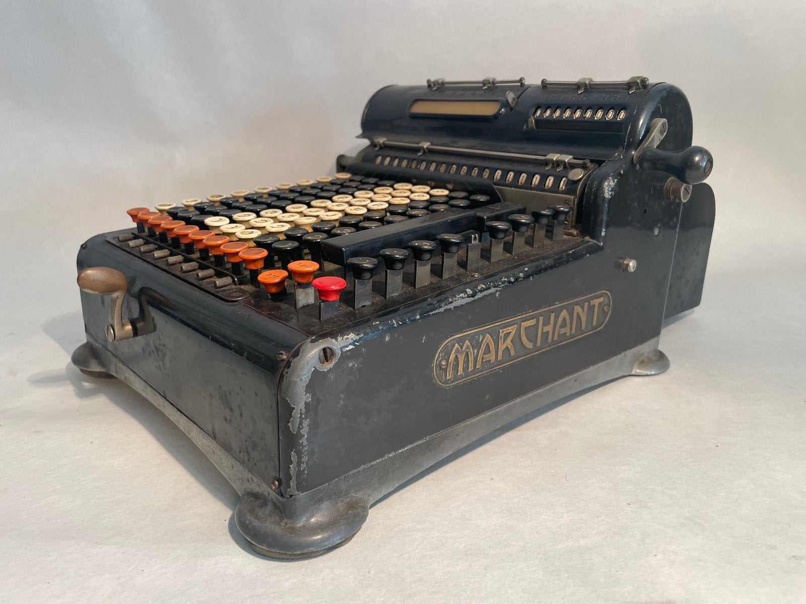 Calculatrice mécanique vintage Marchant, Enlèvement
