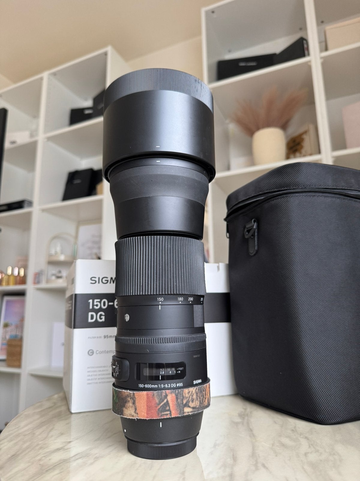Sigma 150-600 mm DG OS pour Canon, Comme neuf, Accessoires, Canon EF, Collier de trépied