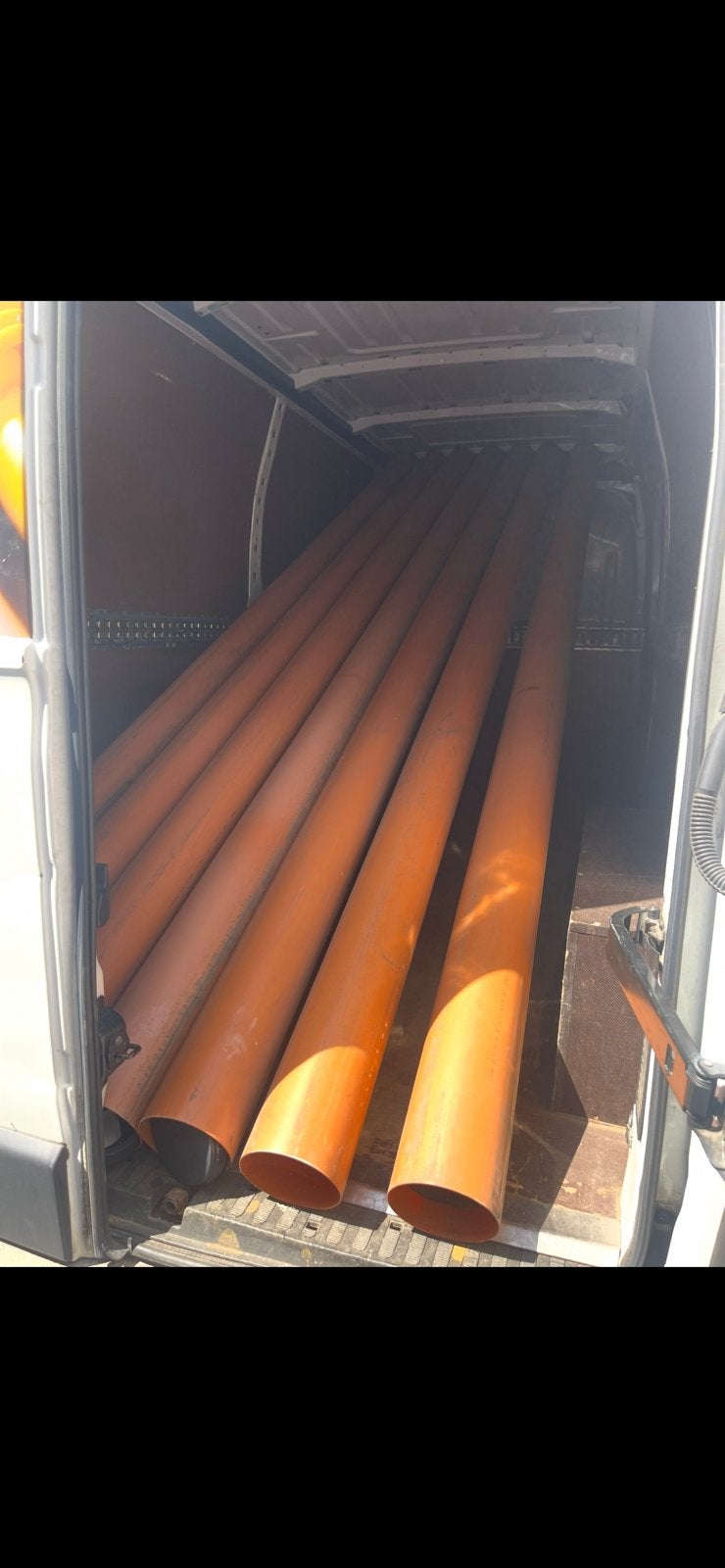 Afvoerbuizen 4M - 160mm, Ophalen, PVC, 4 tot 6 meter, Zo goed als nieuw