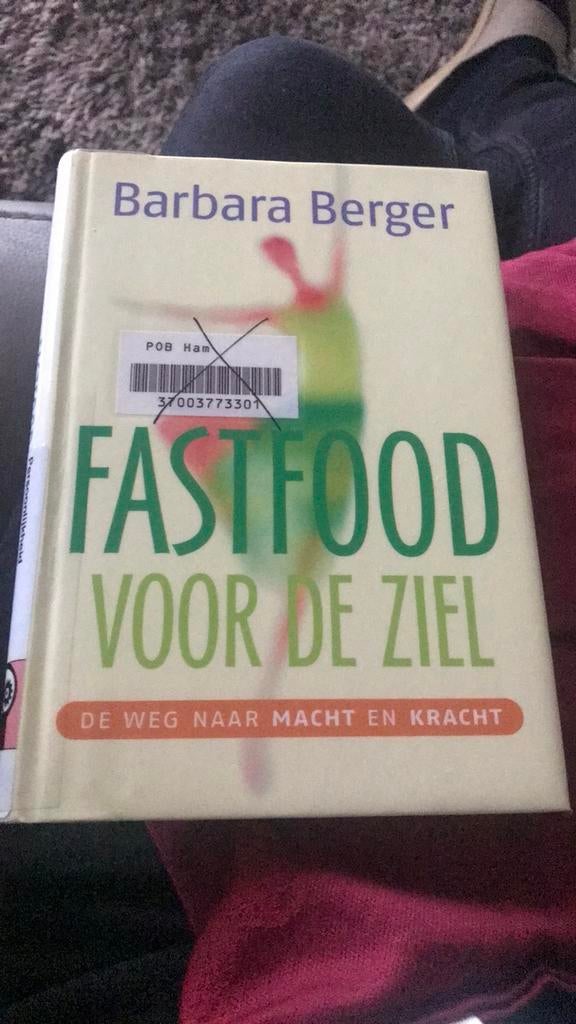 Fastfood voor de ziel Barbara Berger, Ophalen of Verzenden, Zo goed als nieuw