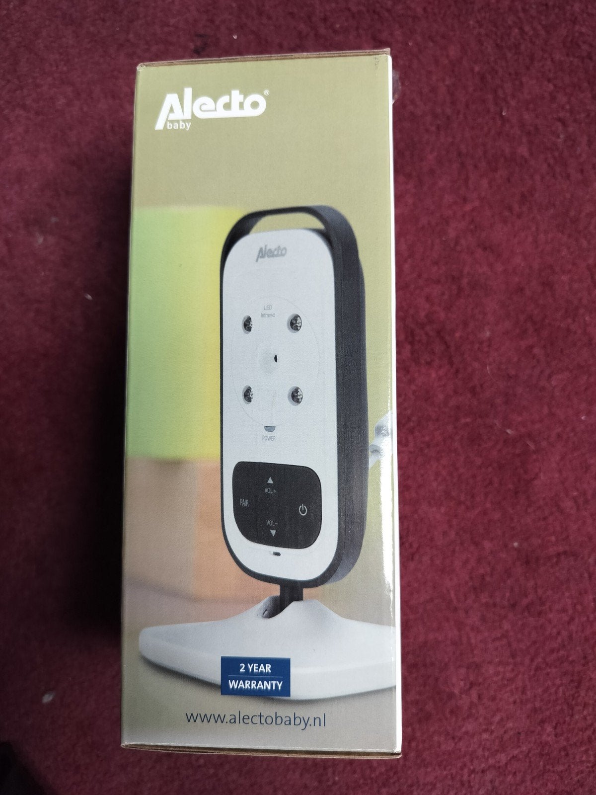 Babyfoon extra camera Alecto DVM 73/ DVM75/ DVM 76/ DVM 77, Ophalen
