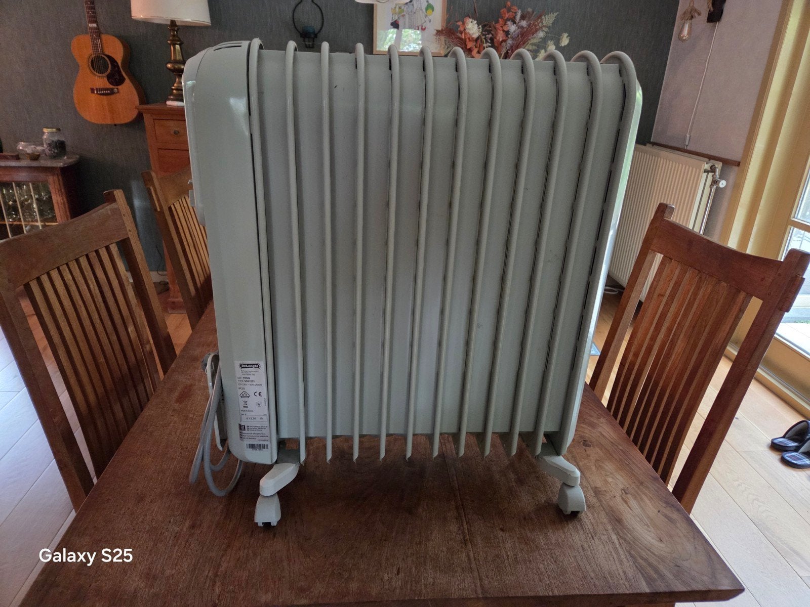 elektrische verwarming DeLonghi, Ophalen