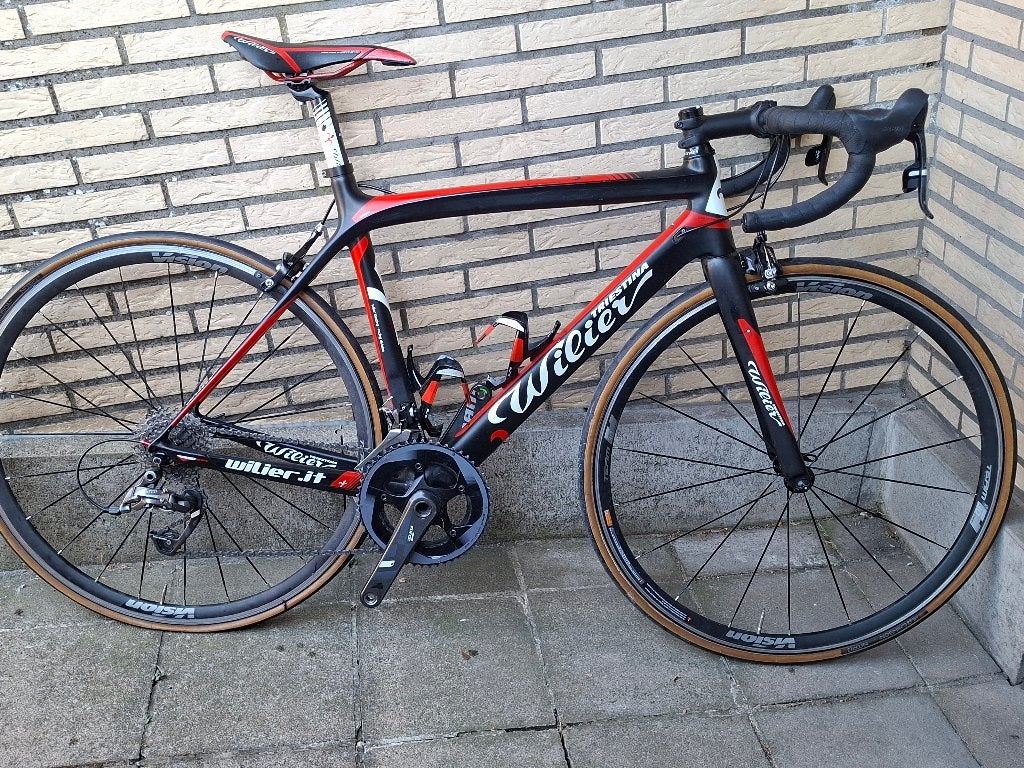 Velo carbonne 52 willier, Autres marques, 10 à 15 vitesses, Frein sur jante, 49 à 53 cm