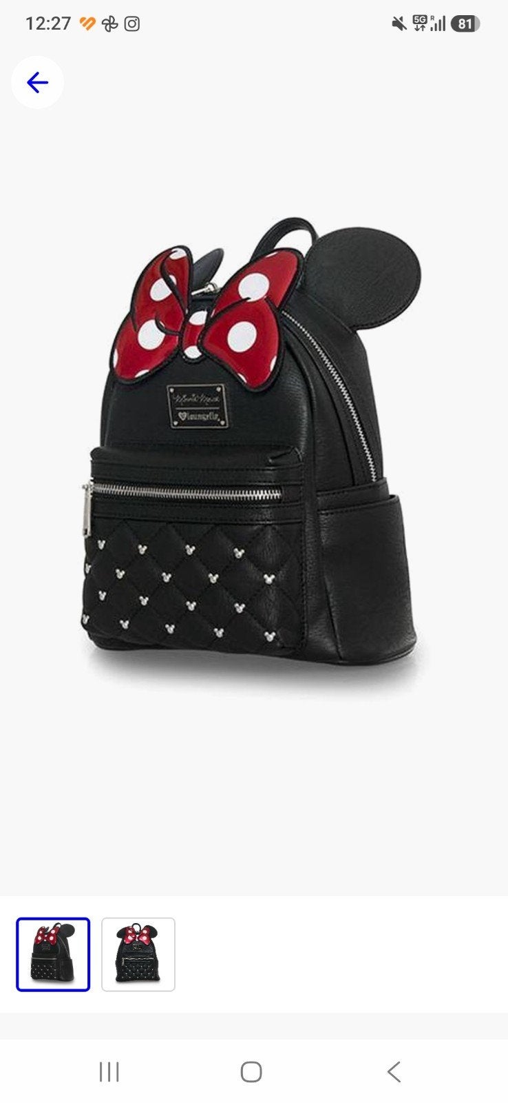 Disney rugzak Loungefly, Bijoux, Sacs & Beauté, Sacs | Sacs à dos, Enlèvement