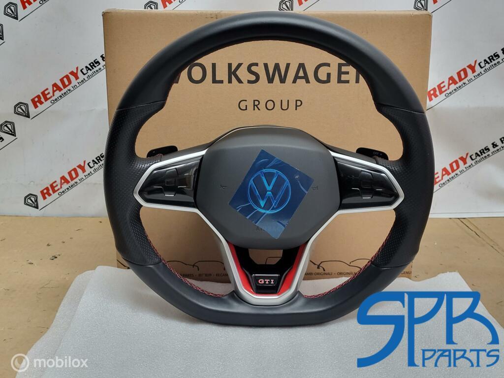 Stuurwiel STUUR VW Golf 8 VIII GTI F1 FLIPPER + AIRBAG NIEUW, Neuf, Enlèvement ou Envoi, Volkswagen, Volkswagen