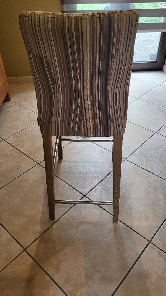Lot de 4 chaises hautes, Maison & Meubles, Chaises, Enlèvement, Utilisé, Gris, Quatre