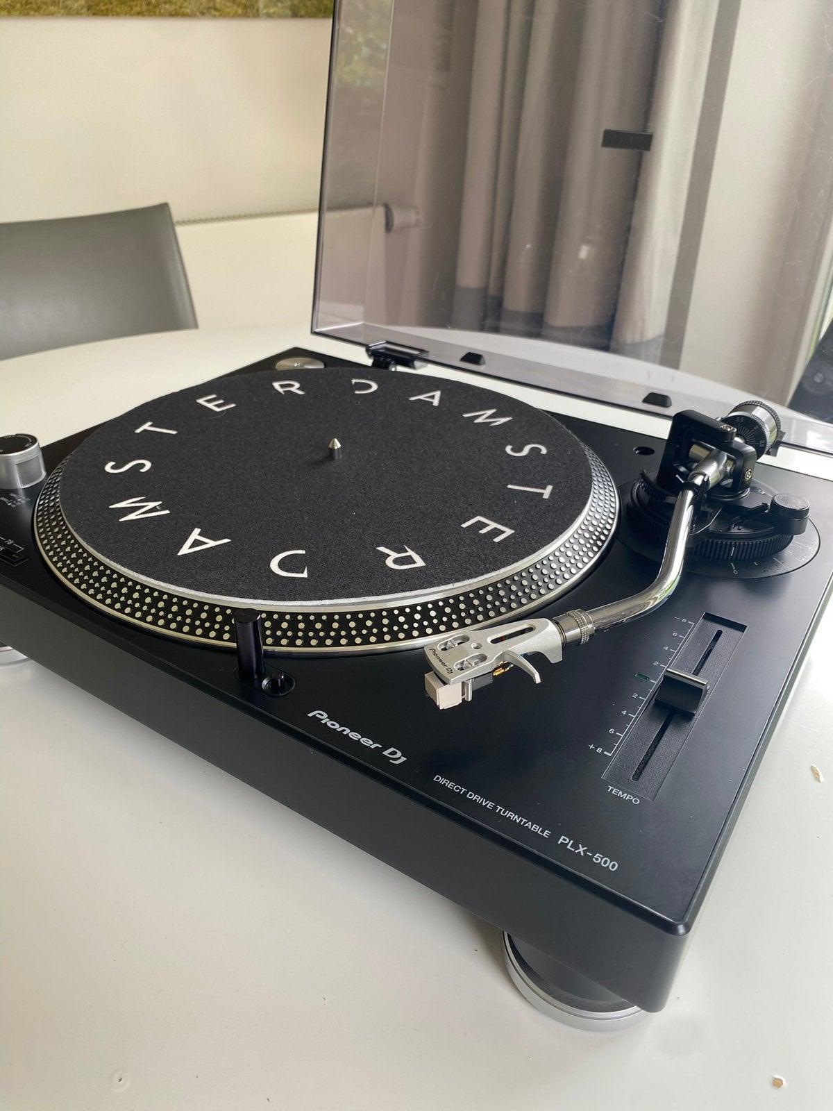 Platines vinyl PLX 500, Muziek en Instrumenten, Dj-sets en Draaitafels, Ophalen, Zo goed als nieuw, Draaitafel, Pioneer