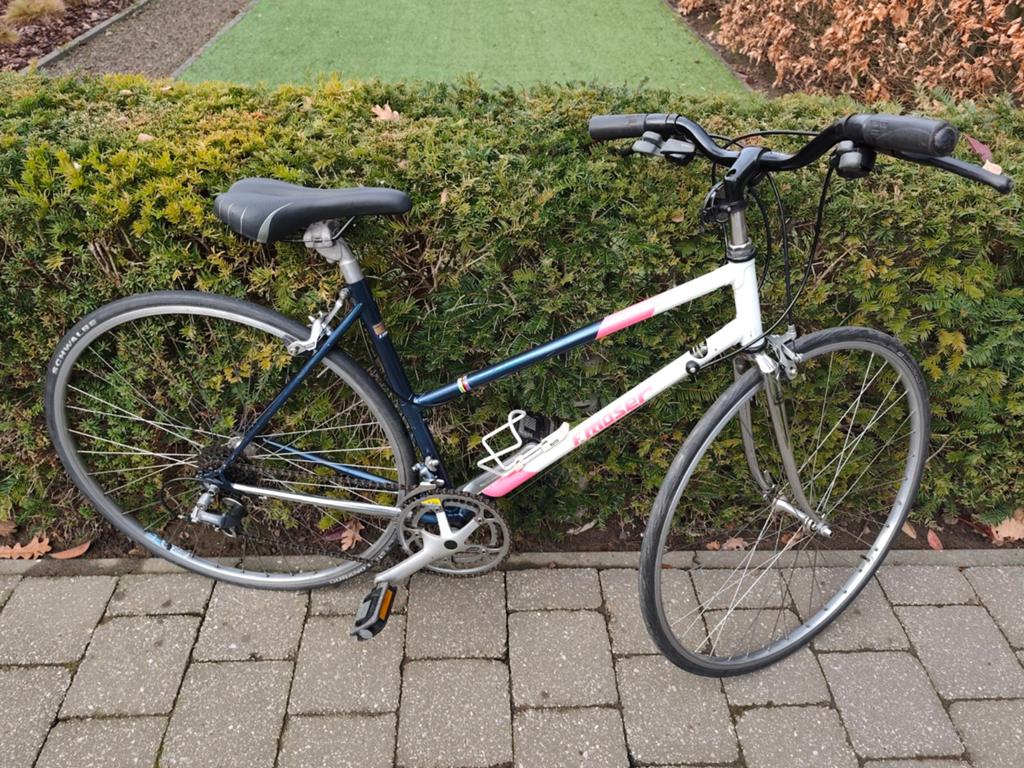 Retro koersfiets F Moser, Fietsen en Brommers, Ophalen